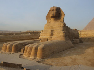 Sphinx in Giza Egypt